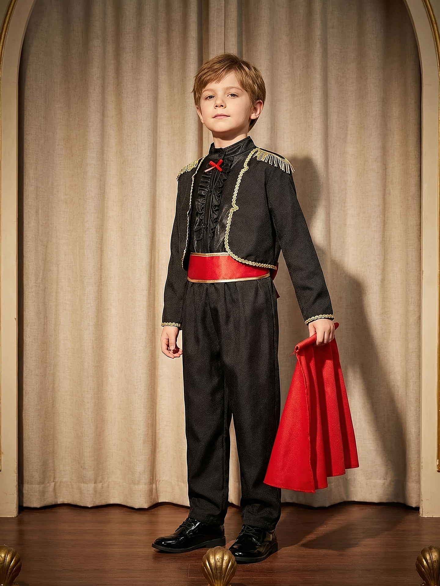 Spanish Matador Flamenco Dance 3pc Costume Set